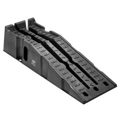6.7 in Lift Height, 2 PCS 16000 lbs GVW Capacity, Portable Car Service Ramps