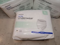 McKesson Adult Disposable Pull On Up Underwear L Heavy Absorbency (1-Pack) 18 Ct