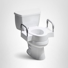 Bemis Rise 4.5 Raised Toilet Seat Handles Toilet Seat Riser For Seniors Secure