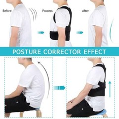 Men Women Magnetic Support Back Posture Corrector Shoulder Straightener Therapy