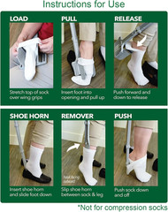 Sock Ox by Easy to Use Products – Adjustable Sock Aid Device for Seniors – Not f