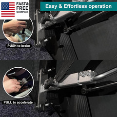 Hand Controls for Disabled Drivers New Model Push and Updated Brake Clamp Pull A