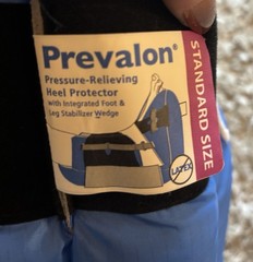 SAGE Products Prevalon Pressure Relieving Heel Protector #7355/7352 Exc Cond