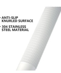 16 Inch Anti Slip Shower Grab Bar Oil Rubbed White, Munzong Bathroom Grab Bar