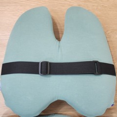 CUSHION LAB Pressure Relief Seat Cushion / Back Relief Lumbar Pillow Green