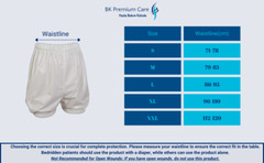 BK Premium Care Unisex Washable Adult Incontinence Briefs – Leakproof Diapers