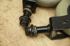 PAIR Caster Forks and Wheels for RASCAL 318 Power Chairs – Cheng Shin 200×50