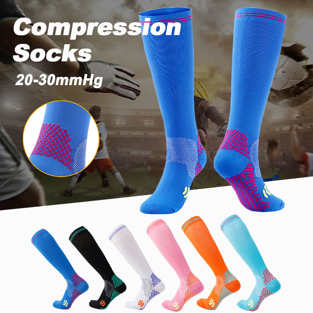 3 Pair Sports Compression Socks Full Toe Protection Stockings Outdoor Sox S-XXL