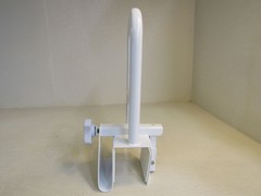 Vaunn Medical Bathtub Safety Rail Shower Grab Bar White Max User Weight 300-lbs