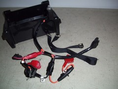 Golden GP205 Powerchair Battery Box With Cables and Battery Straps