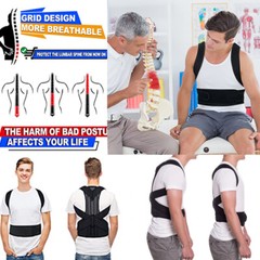 Posture Corrector Back Brace for Upper and Lower Back Pain Relief Keep Straight