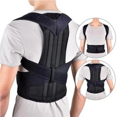 Adjustable Posture Corrector Low Back Support Shoulder Brace Belt For Men Women