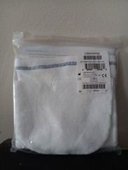 CoolBlue Prosthetic Sock 5 Ply CB5HXRG2 With Sewn Hole Size 5, 6 Length 16-20