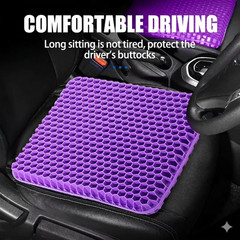 Gel Seat Cushion Orthopedic Memory Foam Sciatica Tailbone Pain Relief Pad