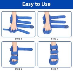 Comfortable Hand Splint with Adjustable Straps for Arthritis & Tendinitis Relief