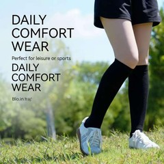 Compression Socks Black M(1Pair 20-30 mmHg Men and for Running, Travel flying…