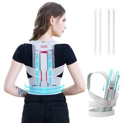 Back Posture Corrector for Women, Men, Teens KDD Adjustable Back Posture Brace