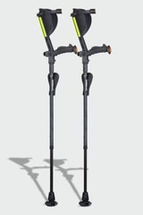 Ergobaum 7G Ergonomic Crutches, Adjustable From 5′ to 6’6“ (1 Pair)