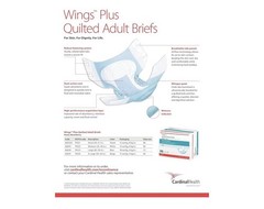 72 Count Incontinence Underwear (4 Packs 18) Heavy Unisex Large Cardinal Health