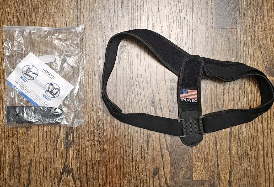 Truweo Posture Corrector For Men Or Women – Upper Back Brace Made in USA