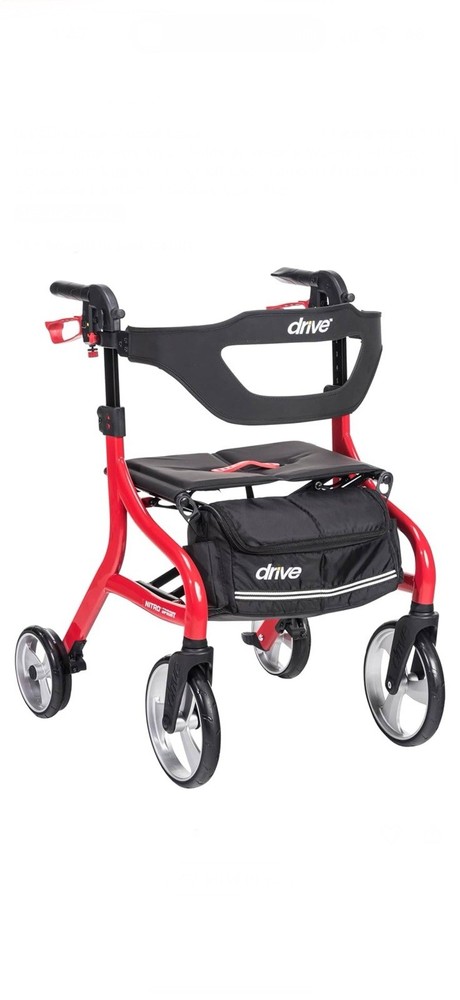 Drive Medical Nitro Sprint Foldable Rollator Walker