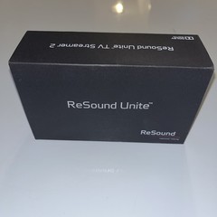 ReSound TV Streamer 2 GN Hearing Wireless Audio TV Streamer w/ Box & Cables