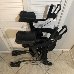 Vive Mobility Upright Rollator – Walker w/Foldable Seat-PICK UP ONLY
