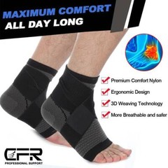 Ankle Support Compression Socks Foot Arch Heel Brace Plantar Fasciitis Bandage