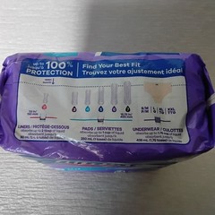 Always Discreet Moderate 4 Incontinence Pads Qty 54 Reg Length Scented