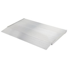 4.38″H 700lbs Capacity Threshold Ramp Bridge Portable Aluminum Angled Entry