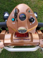 EV RIDER S19+ Transport Easy Manual Folding Electric Mobility Scooter 4 Wheel