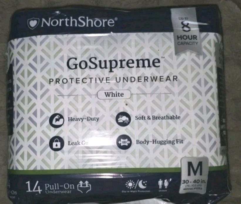 NorthShore GoSupreme Pull-On Underwear Medium 14 Ct