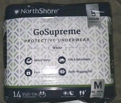 NorthShore GoSupreme Pull-On Underwear Medium 14 Ct