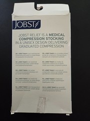Jobst Knee High Compression Stockings Medium Beige 20-30mm BRAND NEW