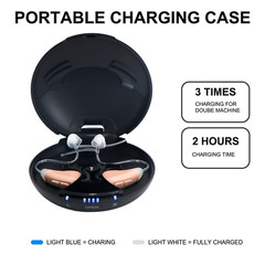 JINGHAO Digital Hearing Aids Rechargeable BTE Hearing Amplifier Noise Reduction