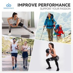 2 Pack Ankle Brace for Sprained Ankle, Arch Support Compression Sleeve Socks for