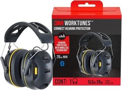 Connect Wireless Hearing Protector with Bluetooth 26 dB Noise Reduction Rating