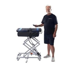 Lightweight rechargeable mini lift.Transfers wheelchair,scooter into the trunk