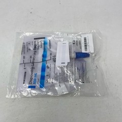 McKesson Disposable Urinary Leg Bag 500 mL Medium Clear/Blue