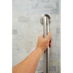 Stainless Steel Grab Bar 24 Inch ADA Compliant Slip Resistant Support 500lbs New
