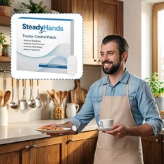 1-3PACK Steadyhands Tremor Control Patch, Essential Tremor and Muscle Stability