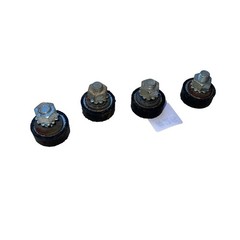 LOT OF 4 RUBBER BUMPER SUSPENSION BUMP STOP INVACARE TDX SP POWER CHAIR PARTS