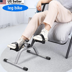 RYGEO Pedal Exerciser Mini Exercise Bike for Leg and Arm Grey-01, GREY