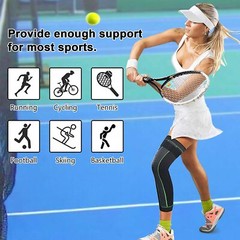 Full Long Knee Brace Leg Compression Sleeve Meniscus Tear Arthritis Joint Pain