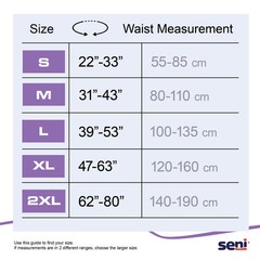 Seni Disposable Underwear Medium Heavy 40 Ct
