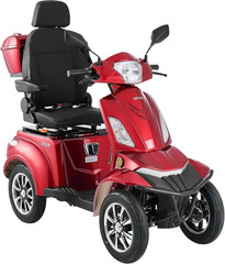 Heavy Duty 4-Wheel Mobility Scooter, Powerful 1000W Brushless Motor, 500 Lbs Cap