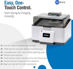 Hearing Aid Dryer / Dehumidifier / Charger – Heatless Drying & Quiet Operation
