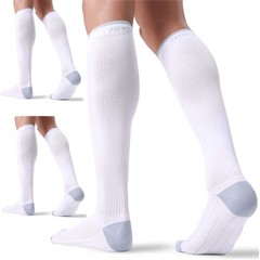 3 Pairs Compression Socks for Women and Men 20-30mmHg-Circulation Support Socks