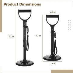 5 Levels Adjustable Standing Assist Device, Elderly Stand up Helper, Help Get…