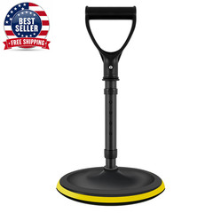 Mobility Aid Tool 5 Height Levels Adjustable Standing Aid Device Elder Cane Stan
